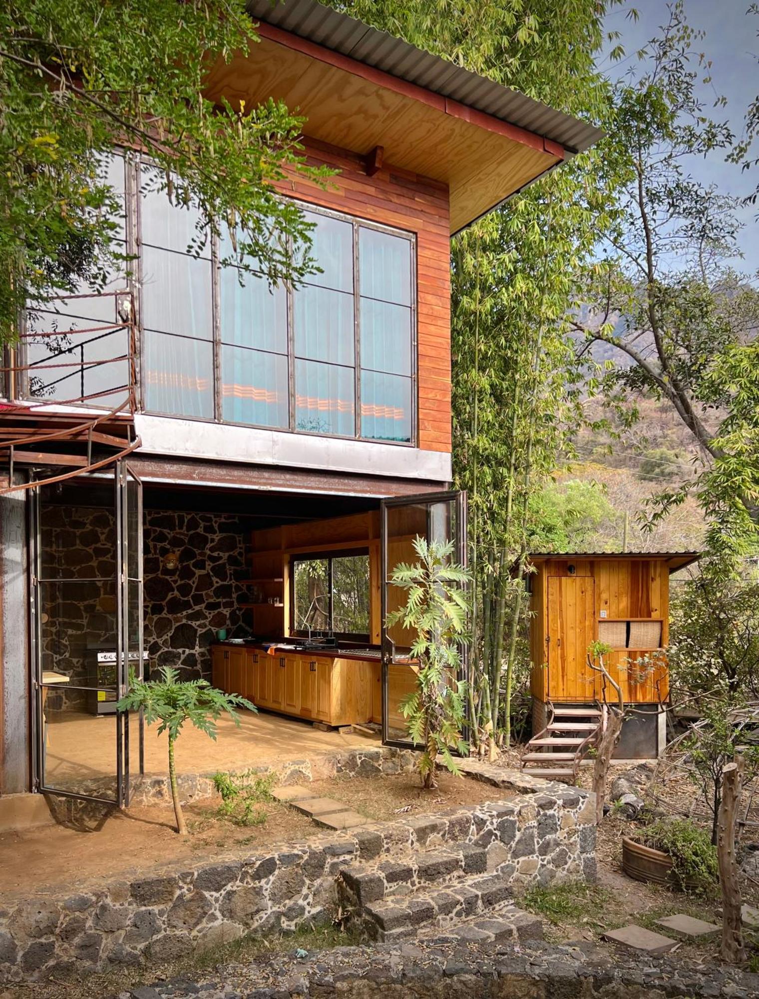 Santuario Ave Fenix Guest House Tepoztlán Exterior foto